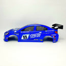 RC Car Body Shell HSP On Road 1/10 Scale Body Shell Pre-Painted Subaru Blue