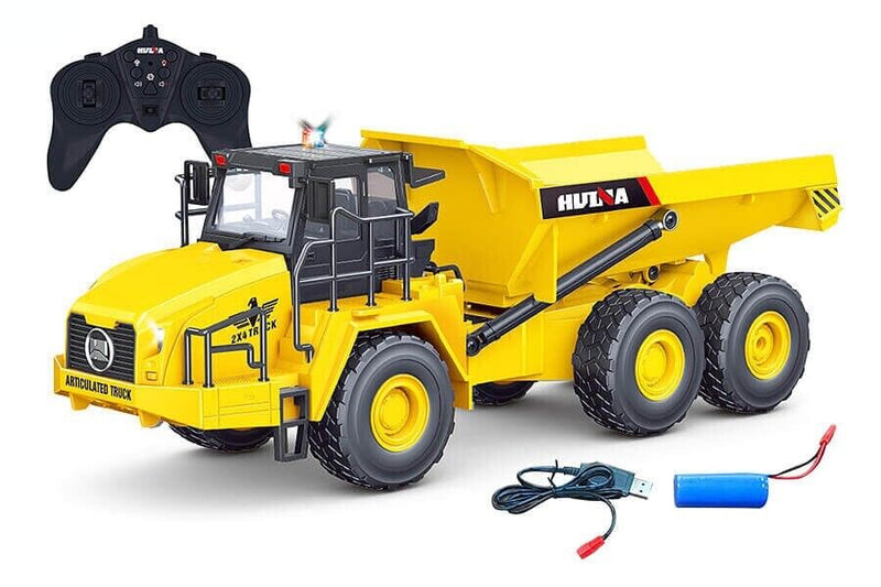 Huina 1553 RC Dump Truck Remote Controlled Construction Vehicle Dumper