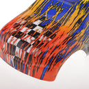 HSP RC Truck Car Body Shell Blue/Orange With Stickers 1/10 HSP 94188 94111 94108