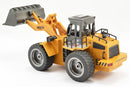 HUINA 1520 2.4G 1:18 6 Channel Electronic Bulldozer Remote Control Truck RC Toy