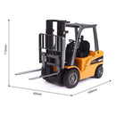 Huina Metal Forklift Truck 1:50 Alloy Engineering Construction Model 1717