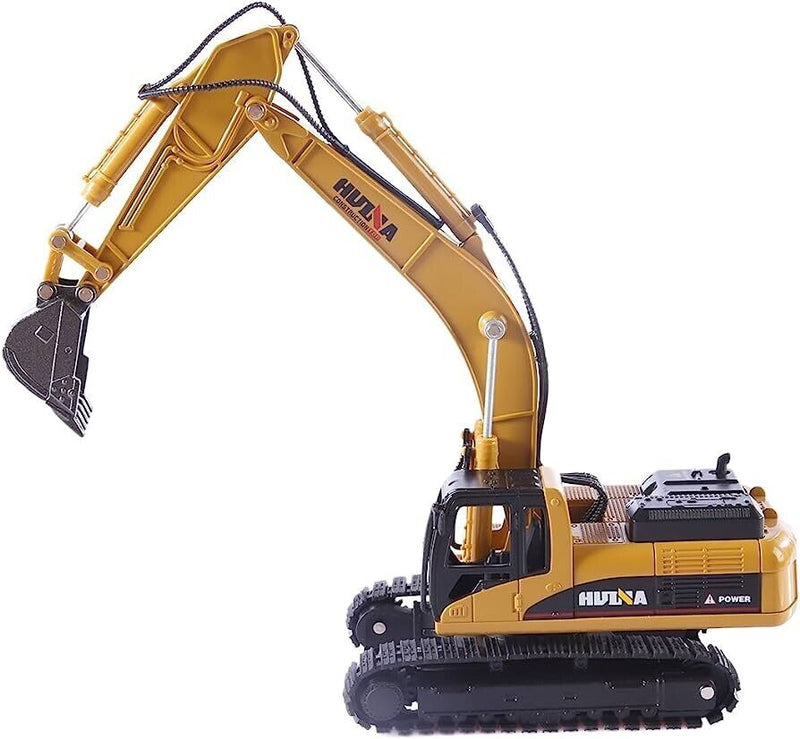 Huina Dumper Truck & Excavator Set 1:50 Diecast Construction Models Set - 1611