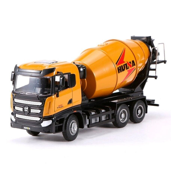 Huina Metal Cement Mixer Model 1:50 Alloy Engineering Construction Vehicle 1719