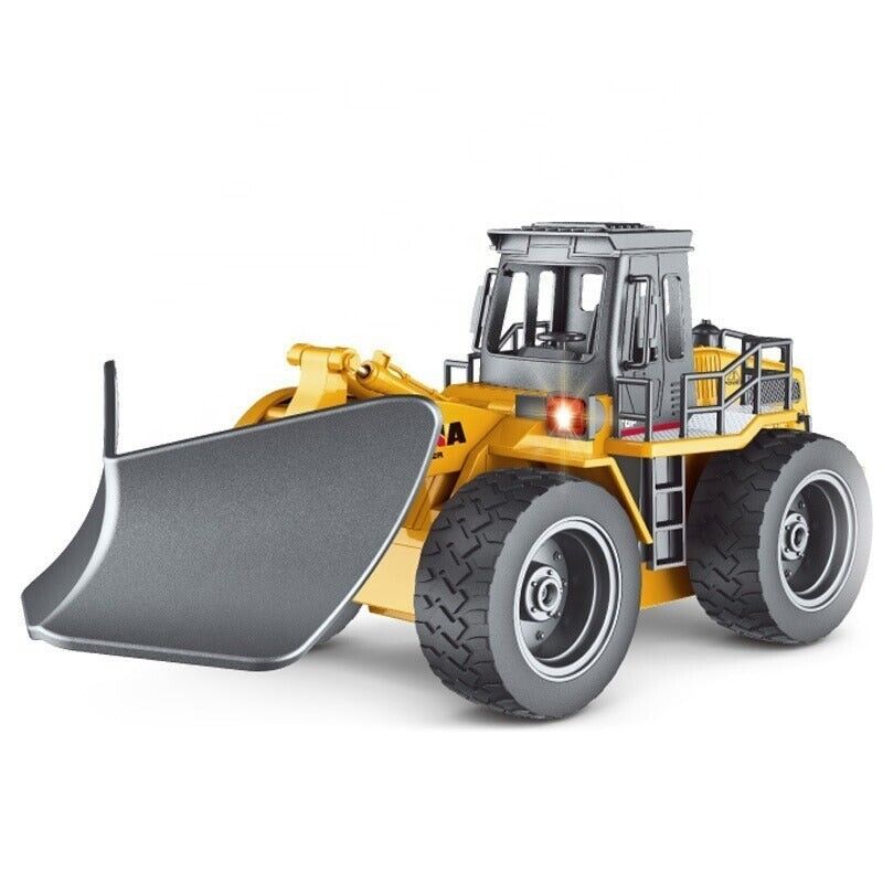 Rc truck with plow outlet