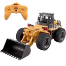 HUINA 1520 2.4G 1:18 6 Channel Electronic Bulldozer Remote Control Truck RC Toy