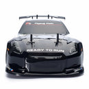 RC Car Body Shell HSP On Road 1/10 Scale Body Shell Pre-Painted Nissan GTR Black