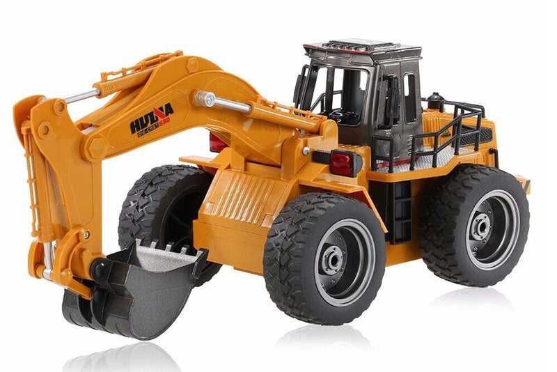 Huina 1530 RC Excavator Digger 1/18  Remote Controlled Excavator Metal Bucket