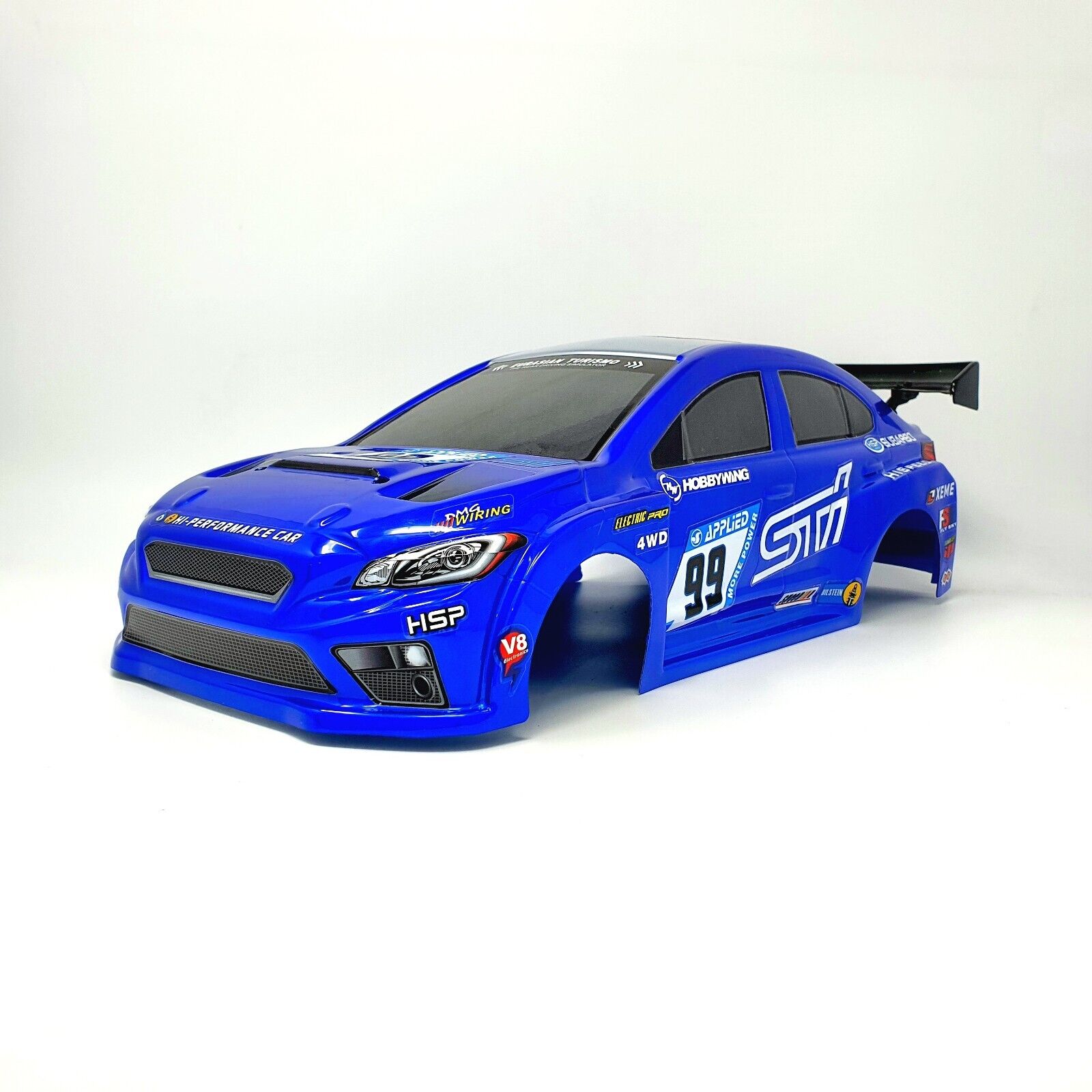 RC Car Body Shell HSP On Road 1/10 Scale Body Shell PrePainted Subaru