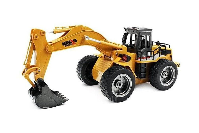 Huina 1530 RC Excavator Digger 1/18  Remote Controlled Excavator Metal Bucket
