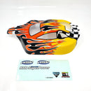 HSP Off Road Nitro RC 1/10 Buggy Body Shell Flame 06027 66001
