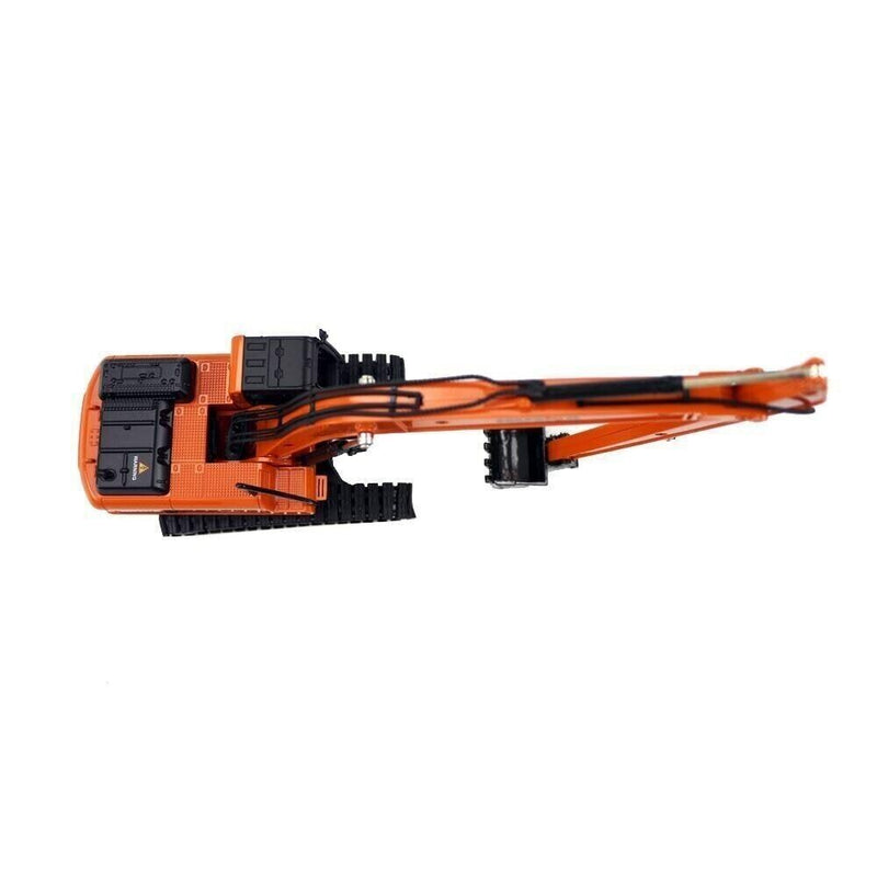 HUINA 1:50 Metal Long Arm Excavator Model Alloy Engineering Construction Vehicle