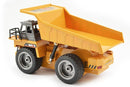 Huina 1540 RC Dump Truck 1/18 Scale Remote Controlled Digger Tipper Metal Cab