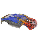 HSP RC Truck Car Body Shell Blue/Orange With Stickers 1/10 HSP 94188 94111 94108