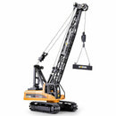 Huina Alloy Crane Truck 1:50 Diecast Hoist Truck Construction Model Toy 1720