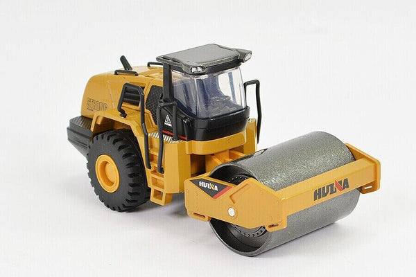 Huina Metal Roller Truck Model 1:50 Alloy Engineering Construction Vehicle 1715
