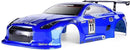 RC Car Body Shell HSP On Road 1/10 Scale Body Shell Pre-Painted Nissan GTR Blue