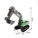 Huina 1558 RC Digger Excavator 1/18 Scale Remote Controlled Excavator 2.4G 11Ch