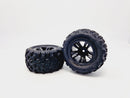 MJX Hyper Go Wheels with Tires For all Trucks (Glued) - Part Number 16300B