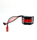 Venom RC Car 6V 1600mAh NiMH Rechargeable Receiver Hump Battery with JST, Futuba