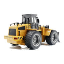 Huina RC Snow Plow Truck Remote Controlled Construction Vehicle 1:18 Scale 1586