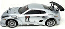 HSP/Maverick Strada On Road 1/10 Scale Body Shell Pre-Painted Nissan GTR Silver