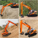 Huina 1551 1:14 Scale Remoted Controlled Excavator with Longer Extended Arm