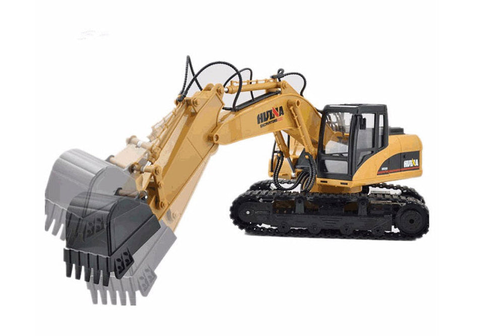 Huina 1550 1 14 Scale Remoted Controlled Excavator with Metal Bucket
