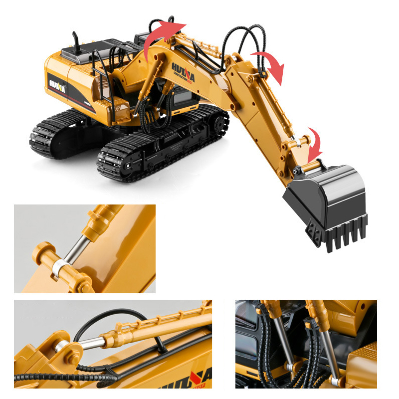 Huina 1550 rc outlet excavator