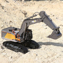 Huina 1592 1:14 Scale Remoted Controlled Excavator with Metal Bucket & Cab