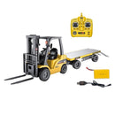 Huina 1:10 Scale Remote Controlled Fully Operational Fork Lift & Metal Trailer