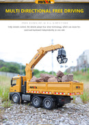 Huina 1:14 Scale Remote Controlled Grabber Lorry Truck With Lifting Rear Tipper