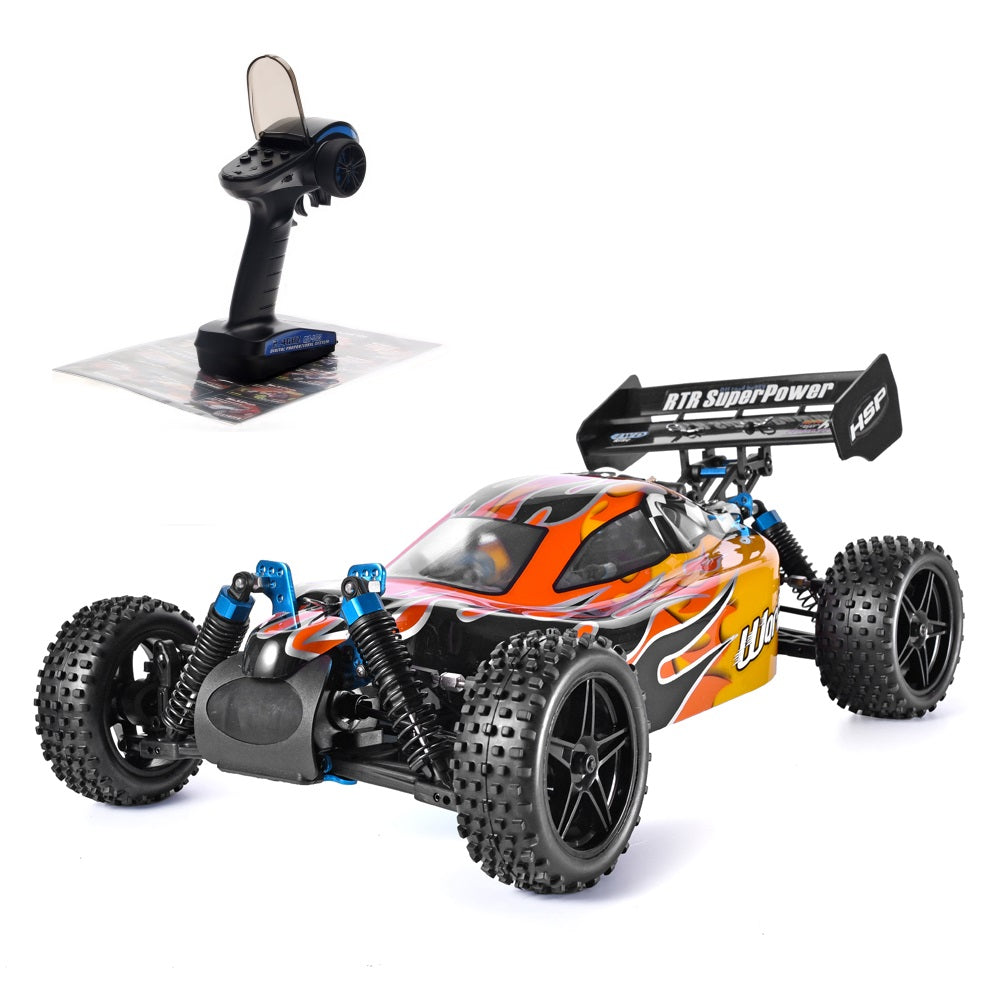 HSP XSTR Pro Brushless 1:10 Scale Off-Road Buggy Orange (Pro 2S 3S LiPo Version)