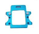 Front Blue Aluminum Gearbox Mount | SERIOUS-RC
