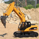 Huina 1560 1:14 Scale Remoted Controlled Drill/Demolition Excavator