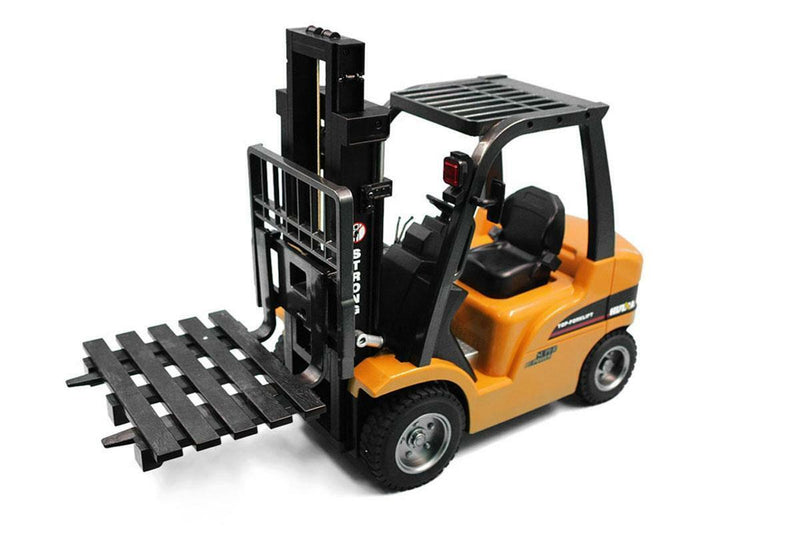 Huina 1:10 Scale Remote Controlled Fully Operational Fork Lift & Metal Trailer