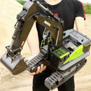 Huina 1593 1:14 Scale Remoted Controlled Excavator with Hi-Torque Dig System