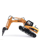 Huina 1560 1:14 Scale Remoted Controlled Drill/Demolition Excavator