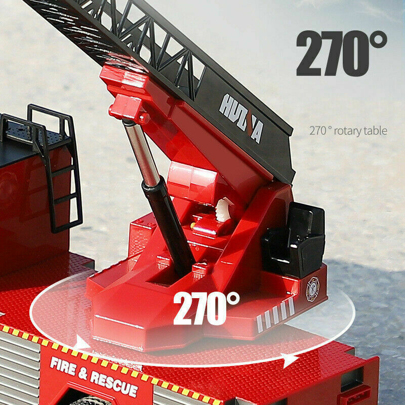 Radio controlled fire engine with working 2025 hose