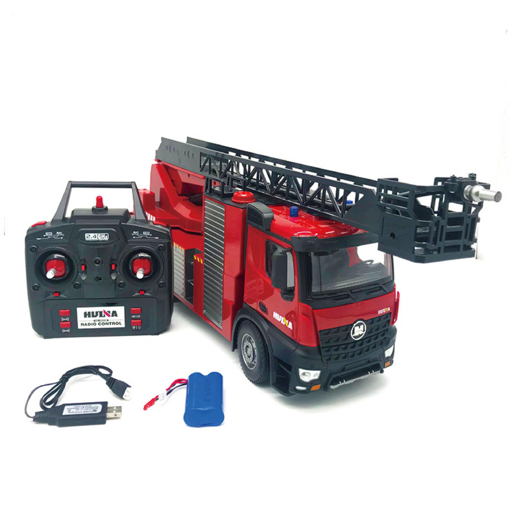 Remote control fire truck that sprays best sale water