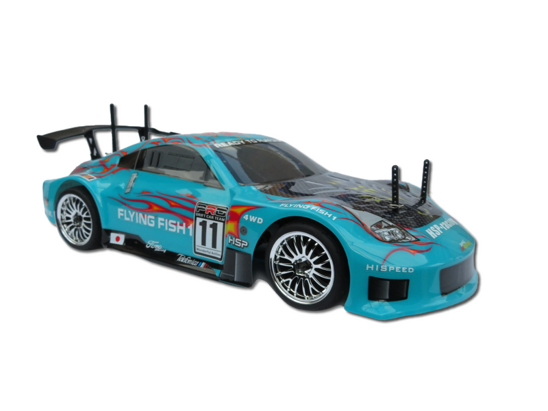 HSP Sonic 1:10 Scale Nitro RC Car Porsche 911 GT3  (Pro Version - 2 Speed Gearbox)