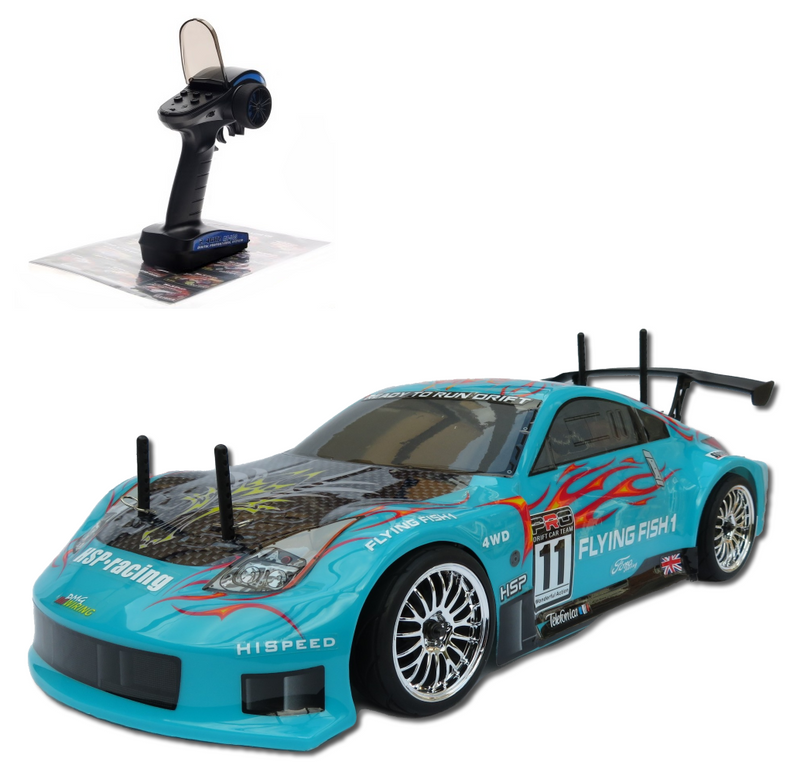 HSP Nitro RC Car 1 10 Scale Porsche 911 GT3 Pro with 2 Speed Gearbox